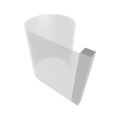 Display a LED adesivo a pellicola trasparente a LED super snella e flessibile per la pubblicità
