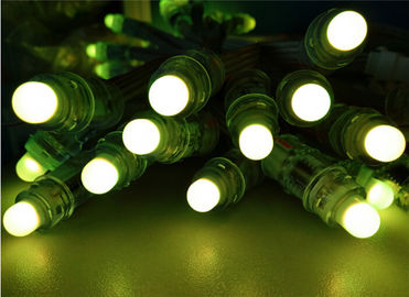 luce all'aperto del pixel di alta luminosità LED di colore pieno di 12MM IP67 0.3W RGB
