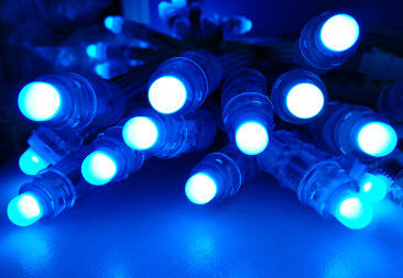 Il tipo 12MM della pallottola ha condotto il pixel, luce della corda di colore pieno il LED Pxiel di F8 DC05V RGB