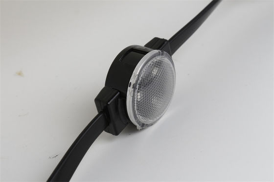 IP67 Fonte luminosa a pixel LED 0,75W DC12V 30MM RGB Per decorazioni / pubblicità esterne