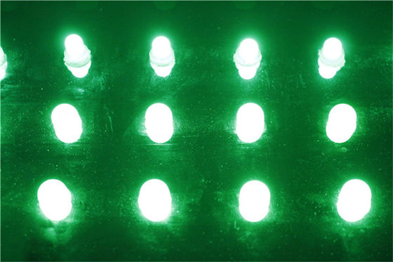 12mm 0.3W DC12V Modulo pixel quadrato a LED impermeabile all'aperto a colori unici