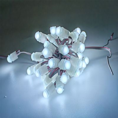 Alta luminosità 9mm LED Pixel Light doppio chip IP67 0,2W 12V impermeabile