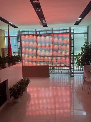 Display adesivo a LED a pellicola flessibile adesivo a pellicola trasparente per vetro