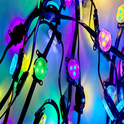 Changeable Color 0.75W Epistar Chip 12V Waterproof Led Point Light for Decorative Lighting