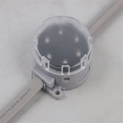 50mm diameter point light source red green blue monochrome 24V outdoor permanent pixel light