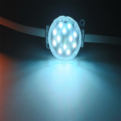 IP67 impermeabile DC24V 50MM DMX LED RGB Luci pixel programmabili a colori completi Smart Point Light Outdoor