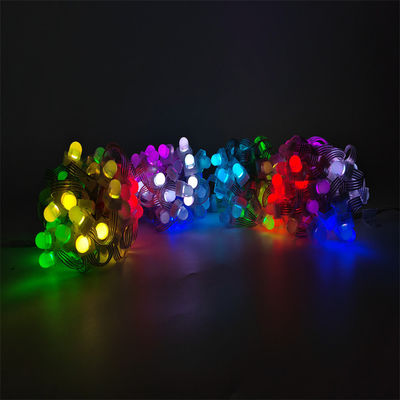 12mm Pixel LED Light Decorazione di Natale Luci a punta impermeabile IP68 12V Outdoor RGB Full Color