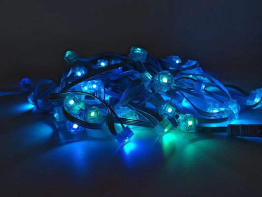 Bluetooth Christmas Outdoor Decoration Light 12 Volt RGB IC LED IP67 Waterproof Permanent Holiday Outdoor Eaves Light