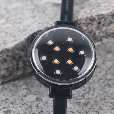 IP67 impermeabile RGB 50 mm SMD3535 DMX512 Smart Pixel LED Point Lights Corpo PC.