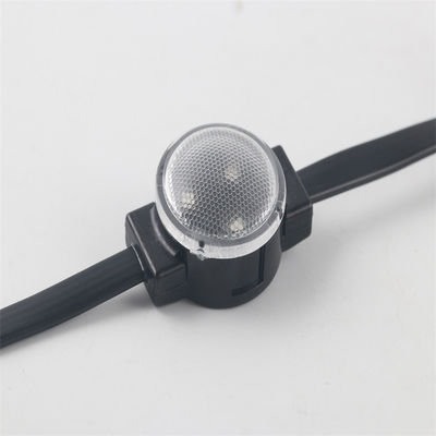 IP67 Indirizzabile 24V 30mm DMX RGB RGBW LED Dot Pixel Point Module Light 0,6W Maschera trasparente opzionale