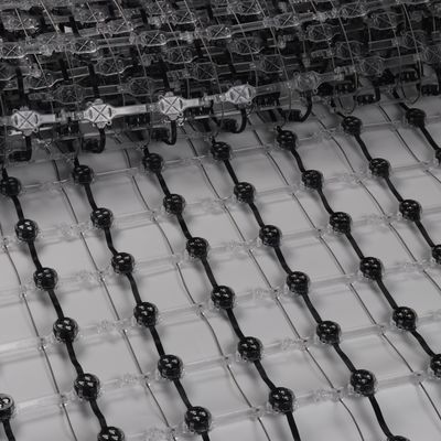 Versatil SMD5050 IP67 RGB LED Mesh Curtain per varie applicazioni di illuminazione