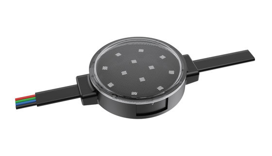 Qualità del cofano 0.3W 24V RGB 50mm IP67 Pixel Light impermeabile Dmx512 Led Point Light