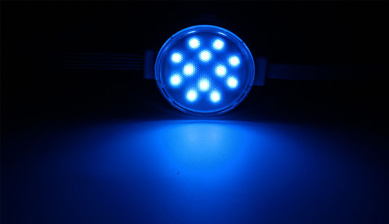 12 led colore 24V 50mm fonte luminosa puntale DMX512 luce pixel decorativa