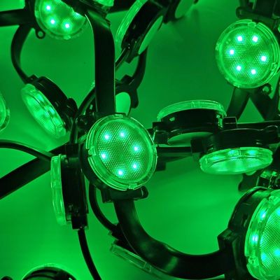 Controller DMX512 Colorato 40mm Pixel LED Point Light per Tematiche Edifici Decorativi