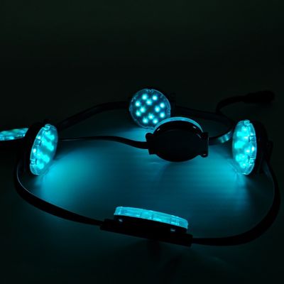50mm Multi-lampadina LED impermeabile illuminazione per facciata DMX512 Alta luminosità