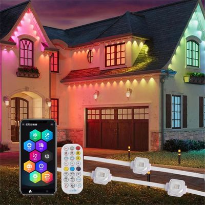 SMD 5050 Hang Installation 24V 40lm LED Eaves Light for Colorful Outdoor Decoration