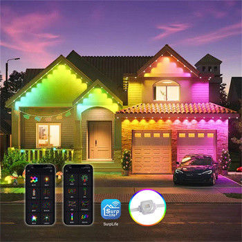 Customizable LED Eave Lights Perfect For Outdoor Eave Decoration Projects And More