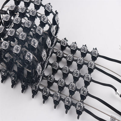 RGB Flessibile LED Stage Curtain Screen IP67 LED Mesh Video Wall per display pubblicitario