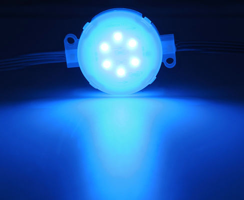 SMD5050 1.5W RGB LED Pixel Point Light per illuminazione esterna 50mm Edificio Casa IP67 impermeabile 24V
