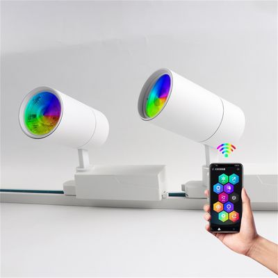 360 luci di pista a LED regolabili e mobili per il disassemblaggio di luci di pista capelli mobili luci nel sistema di illuminazione di pista