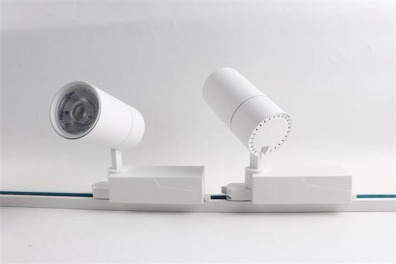 40W RGBW Magnetic Track Light, Magnetic Rail Cob Spotlight in design montato in superficie