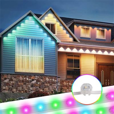 20mm RGBW LED Eaves Light per decorazioni per Natale e Halloween all'aperto 30000 ore di durata