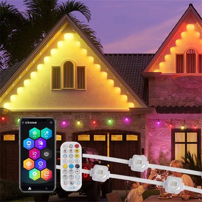 Home 24V RGBW IP67 LED Eaves Light Outdoor Color Decorative for Christmas and Year
