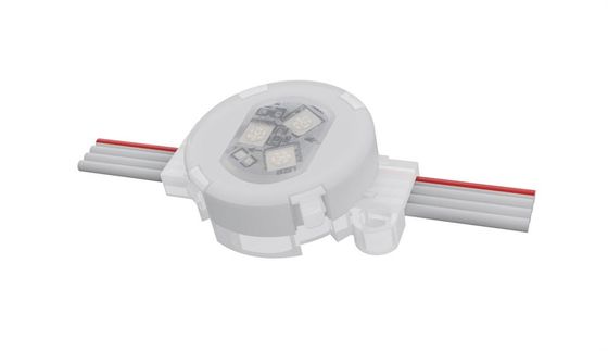 Luce di Natale Permanente Led Smd3535 DMX 512 12V RGB Digitale 30mm Pixel Led Indirizzabile Punto Luce 120° Angolo del Fascio