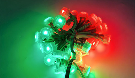Lampada a pixel led 20mm DC 12V Digital RGB LED Pixel Light Per Shopping Mall, LED Pixel String