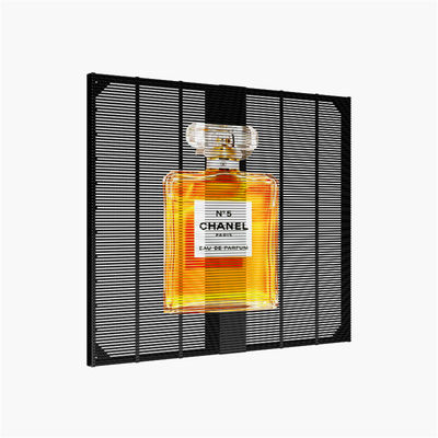 P2.6-5.2High-Brightness Full-Color Outdoor Transparent LED Mesh Display for Shop Windows