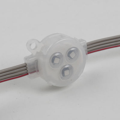 Luce LED a punto pixel da 30 mm RGBW DMX512 programmabile IP67 impermeabile, luce a punto LED da 12 V per facciate di edifici e decorazioni paesaggistiche