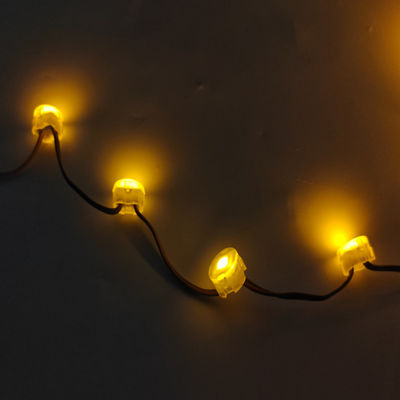 DC 5V Voltage 20mm Waterproof RGB IP67 Permanent Point PC LED Pixel with Aluminum Profile