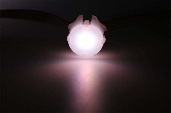 20mm luci a punta a LED luci a pixel LED impermeabile pubblicità esterna Edificio facciata illuminazione dei media intelligente indirizzabile bule luci rosse