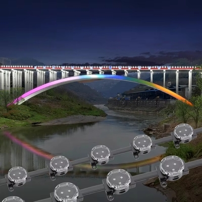 30mm Led Permanente Outdoor Pixel Point Light Factory PC Corpo per l'illuminazione di ingegneria