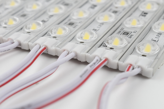 Modulo LED impermeabile RGB SMD3030 multicolore 100LM DC12V 1W per pubblicità esterna