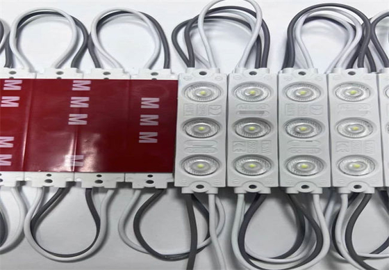 Modulo di luce a LED ad alta luminosità SMD2835 180LM RGB 1.2W DC12V per pubblicità esterna interna