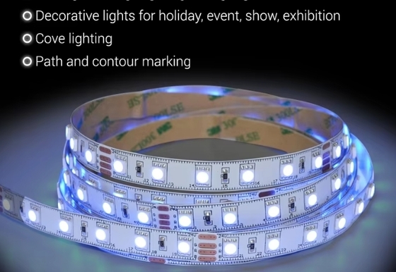 Striscia LED Luce LED RGB Esterno Paesaggio Illuminazione Ultra Luminosità Economico