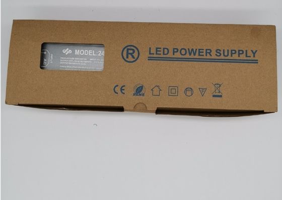 Alimentatore 24V 12V Impermeabile di Alta Qualità per Strisce LED e Moduli LED, Certificato CE RoHS