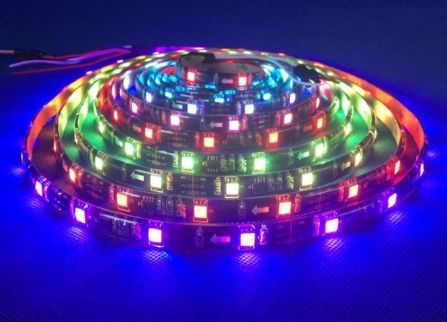 Addressable LED Strip Light  IP67 Waterproof DC12V DC24V Module Design 3M Tape Indoor Outdoor Decoration