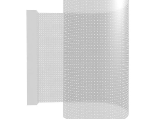 Flessibile pellicola ultra trasparente P10 schermo a led interno a colori completi schermo video in vetro ad alta trasparenza