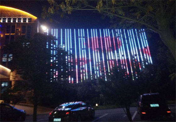 40mm DMX512 RGB Pixel Light LED Point Light IP67 impermeabile per il tema architettonico