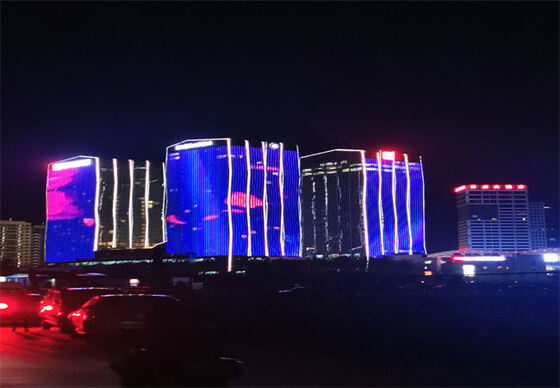 1W RGBW 30mm DC12V 5 Fili Colore Completo IP67 Sorgente Luminosa LED Impermeabile Pixel Point Light per Edifici Esterni