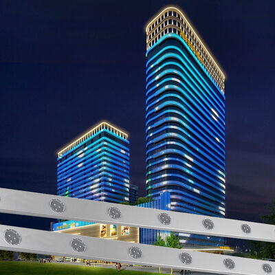 Faretto LED RGB Miracle Bean 30mm, Impermeabile per Esterni IP67 DC12V con Corpo in PC