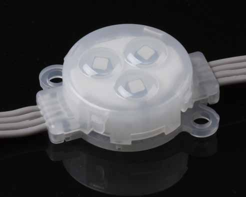 Factory Price Outdoor RGB Led Point Light Full Color 30mm DC12V IP67 Waterproof Led Pixel Lights