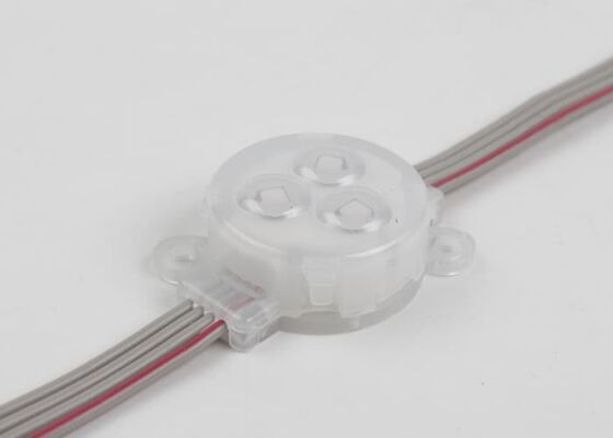 Luce puntiforme LED RGB da esterno da 30 mm DC12V IP67 impermeabile a pixel LED