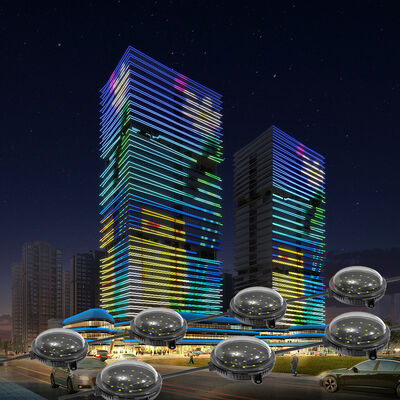 IP67 impermeabile ad alta luminosità RGB LED con controllo DMX512 per illuminazione esterna