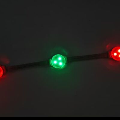 IP67 Waterproof 12V 30mm PC Material LED Point Light RGB Outdoor Landscape Lighting 