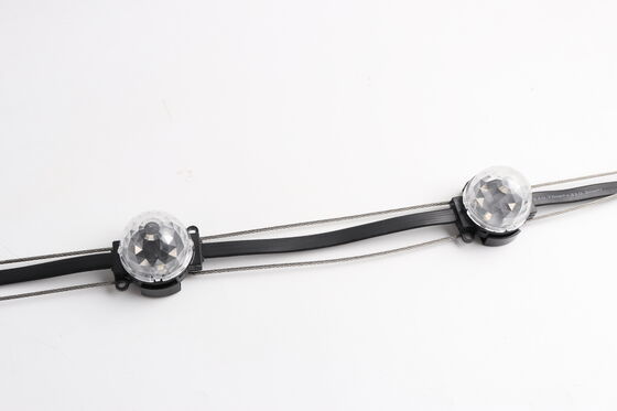 Luce LED puntiforme flessibile impermeabile IP67 da 40 mm 24 V SMD3535 con angolo del fascio di 120 gradi, materiale PC