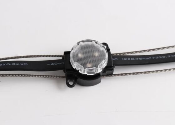 IP67 impermeabile 30 mm DC12V LED Point Light con design di illuminazione flessibile e alloggiamento in materiale PC resistente con LED SMD3535