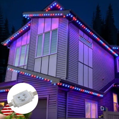 RGBW PC Materiale 40mm 48V LED Point Light SMD3535 IP67 Illuminazione flessibile impermeabile
